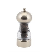 Chrome & Acrylic Salt or Pepper Mill